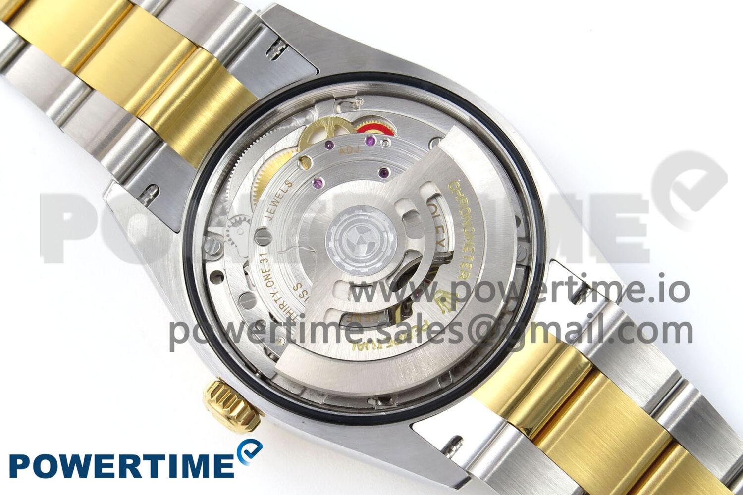 DateJust 36 126233 EWEF 1:1 Best Edition YG Textured Stick Dial on SS/YG Oyster Bracelet A3235 - Image 9