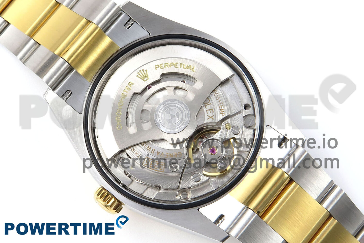 DateJust 36 126233 EWEF 1:1 Best Edition YG Textured Diamonds Dial on SS/YG Oyster Bracelet A3235 - Image 10