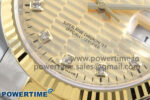 DateJust 36 126233 EWEF 1:1 Best Edition YG Textured Diamonds Dial on SS/YG Oyster Bracelet A3235 - Image 5