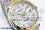 DateJust 36 126233 EWEF 1:1 Best Edition White Pattern Diamonds Dial on SS/YG Oyster Bracelet A3235 - Image 2