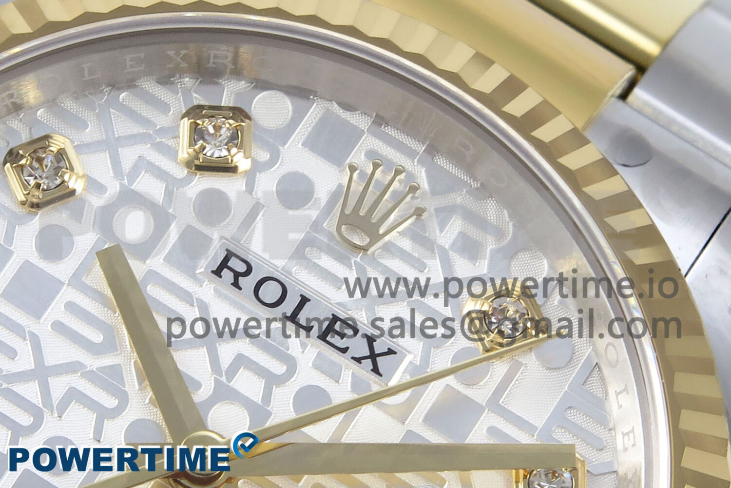 DateJust 36 126233 EWEF 1:1 Best Edition White Pattern Diamonds Dial on SS/YG Oyster Bracelet A3235 - Image 4
