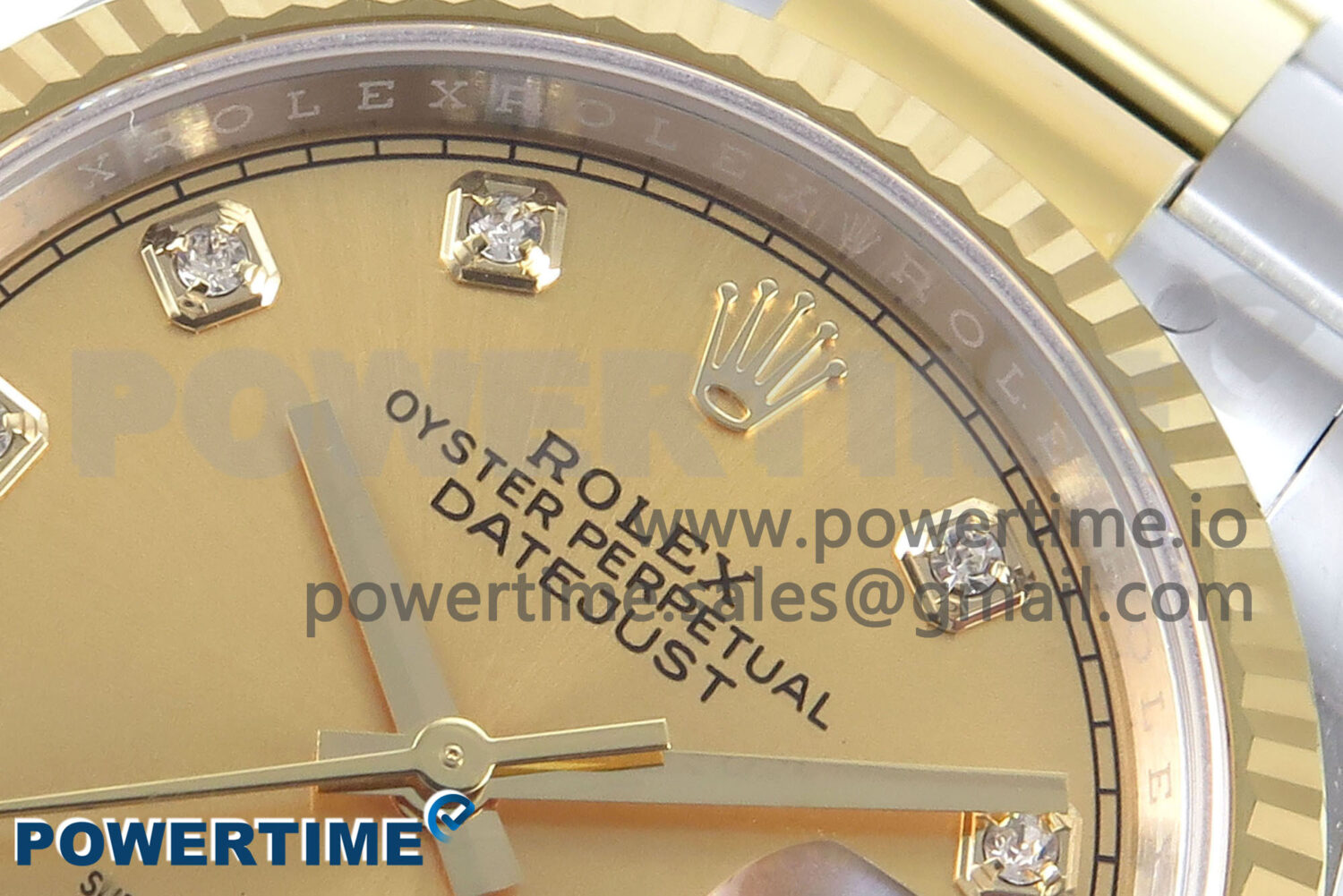 DateJust 36 126233 EWEF 1:1 Best Edition YG Diamonds Dial on SS/YG Oyster Bracelet A3235 - Image 4