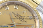 DateJust 36 126233 EWEF 1:1 Best Edition YG Diamonds Dial on SS/YG Oyster Bracelet A3235 - Image 4