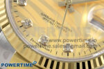 DateJust 36 126233 EWEF 1:1 Best Edition YG Leaf Diamonds Dial on SS/YG Oyster Bracelet A3235 - Image 5
