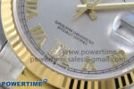 DateJust 36 126233 EWEF 1:1 Best Edition Silver Roman Diamonds Dial on SS/YG Oyster Bracelet A3235 - Image 5