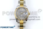 DateJust 36 126233 EWEF 1:1 Best Edition Silver Roman Diamonds Dial on SS/YG Oyster Bracelet A3235