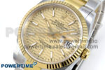 DateJust 36 126233 EWEF 1:1 Best Edition YG Textured Stick Dial on SS/YG Oyster Bracelet A3235 - Image 3