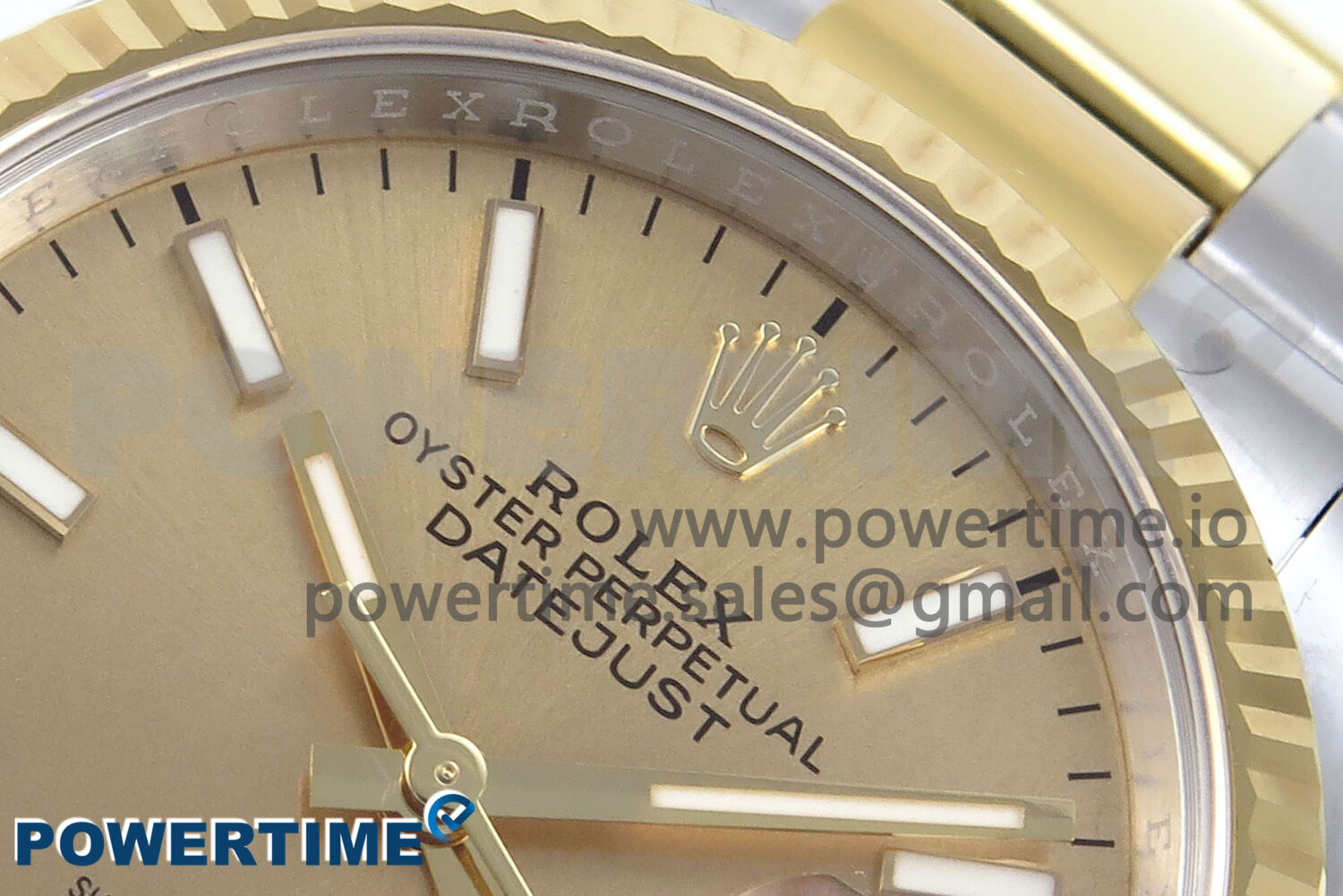 DateJust 36 126233 EWEF 1:1 Best Edition YG Stick Dial on SS/YG Oyster Bracelet A3235 - Image 4