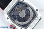 Custom Made RM67-02 White NTPT France Dial on Red Nylon strap CRMA7 Clone - Image 6