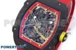 Custom Made RM67-02 Black NTPT Germany Dial on Red Nylon strap CRMA7 Clone - Image 3