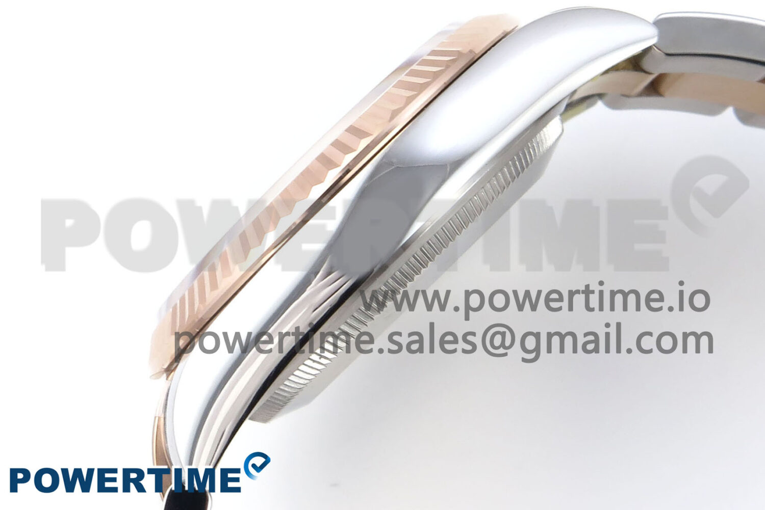 DateJust 36 126231 EWEF 1:1 Best Edition White Textured Stick on SS/RG Oyster Bracelet A3235 - Image 7