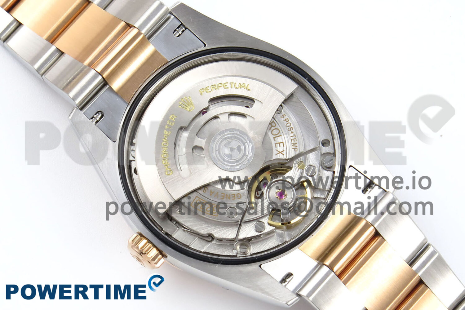 DateJust 36 126231 EWEF 1:1 Best Edition White Textured Stick on SS/RG Oyster Bracelet A3235 - Image 10