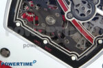 Custom Made RM67-02 White NTPT France Dial on Red Nylon strap CRMA7 Clone - Image 11