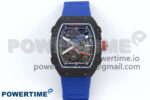 Custom Made RM67-02 Black NTPT France Dial on Blue Nylon strap CRMA7 Clone