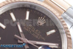 DateJust 36 126231 EWEF 1:1 Best Edition Brown Stick Dial on SS/RG Oyster Bracelet A3235 - Image 4