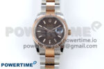 DateJust 36 126231 EWEF 1:1 Best Edition Brown Stick Dial on SS/RG Oyster Bracelet A3235