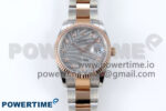 DateJust 36 126231 EWEF 1:1 Best Edition Silver Leaf Diamonds Dial on SS/RG Oyster Bracelet A3235