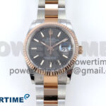 DateJust 36 126231 EWEF 1:1 Best Edition Gray Stick Dial on SS/RG Oyster Bracelet A3235