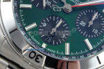 Chronomat B01 42mm SS TF 1:1 Best Edition Green/Black Dial on SS Bracelet A7750 V2 - Image 5