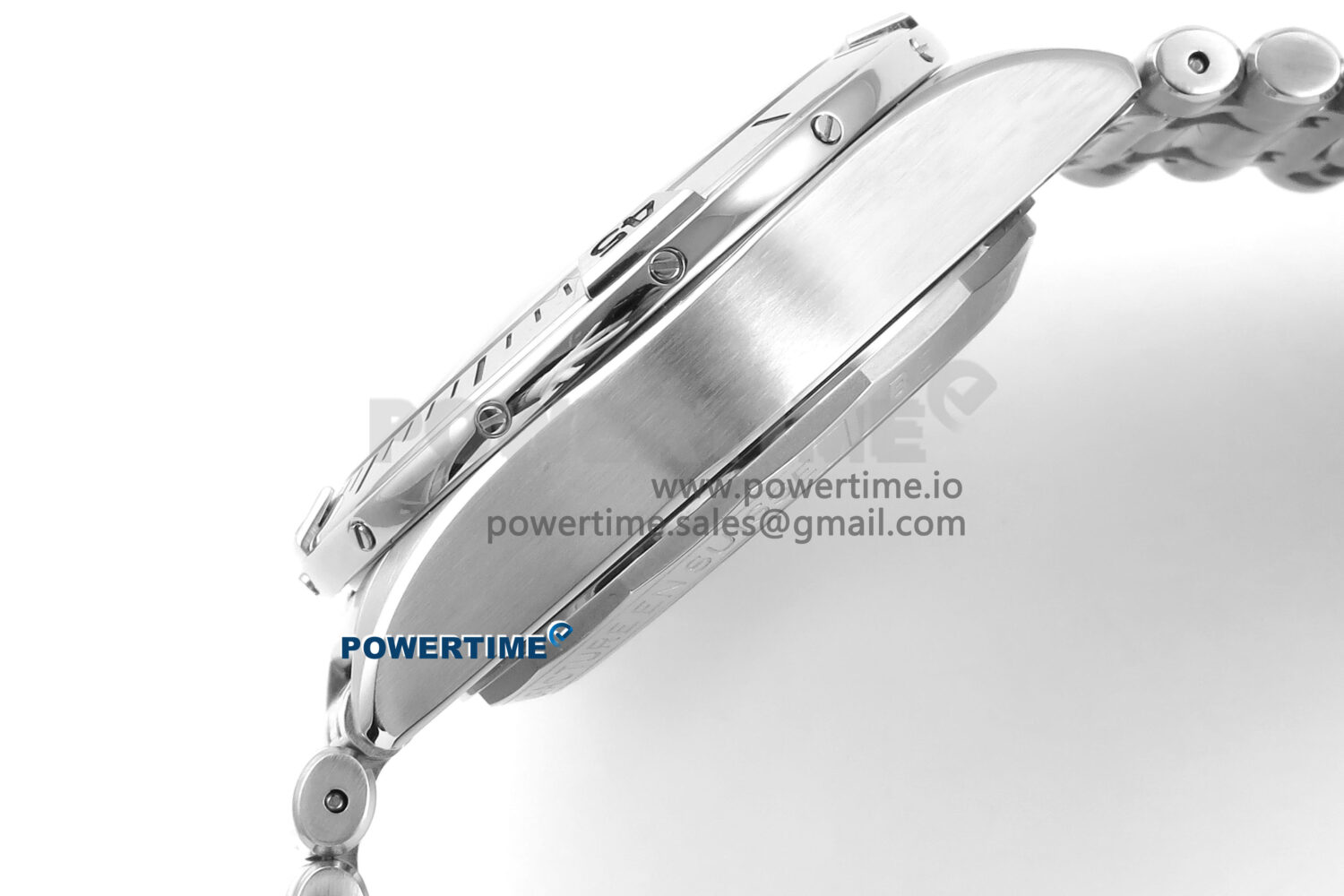 Chronomat B01 42mm SS TF 1:1 Best Edition Black/Silver Dial on SS Bracelet A7750 V2 - Image 6