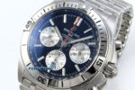 Chronomat B01 42mm SS TF 1:1 Best Edition Black/Silver Dial on SS Bracelet A7750 V2 - Image 3