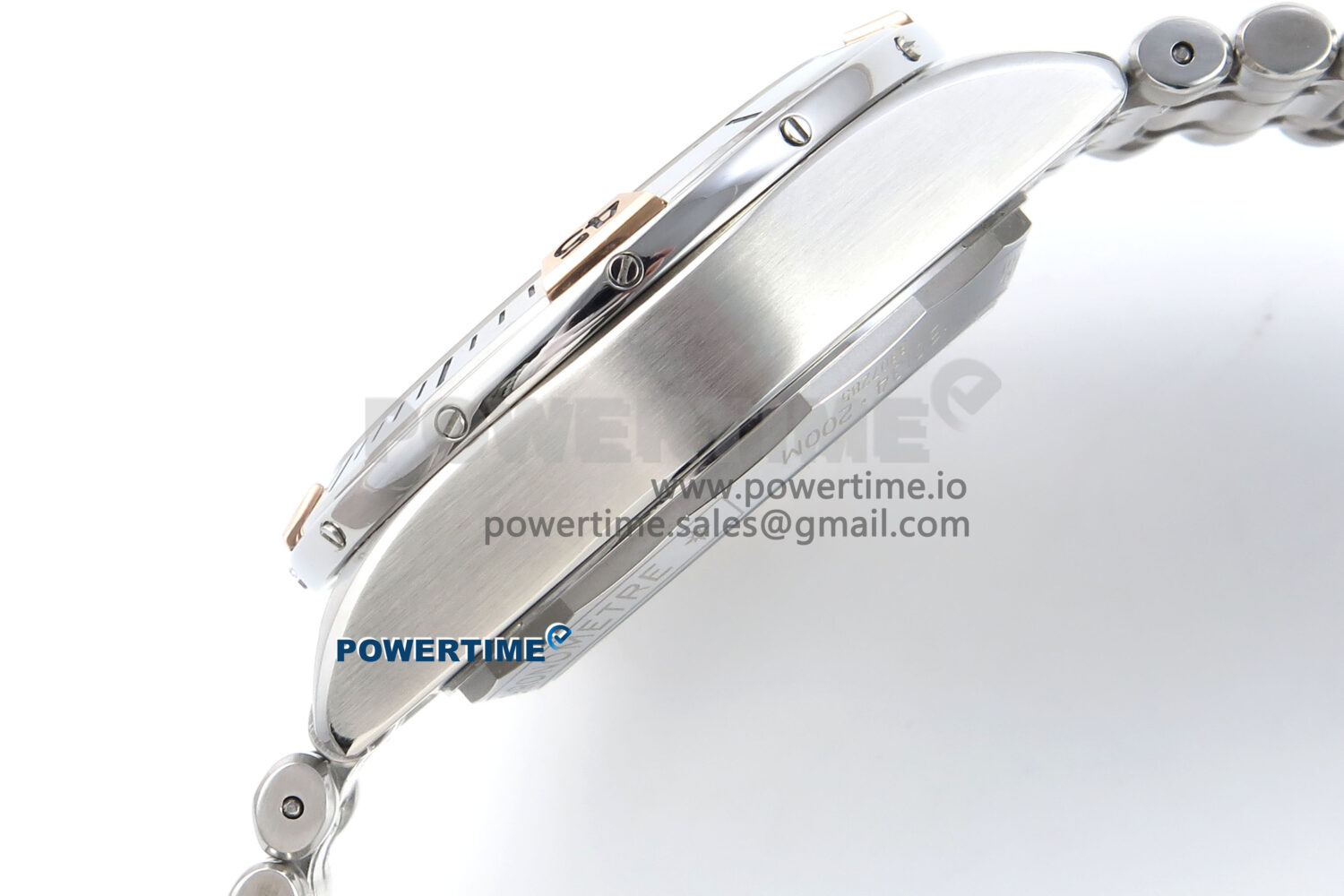 Chronomat B01 44mm SS/RG TF 1:1 Best Edition Silver Dial on SS Bracelet A7750 - Image 6