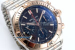 Chronomat B01 44mm SS/RG TF 1:1 Best Edition Brown Dial RG Bezel on SS/RG Bracelet A7750 - Image 2