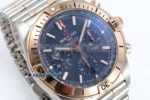 Chronomat B01 44mm SS/RG TF 1:1 Best Edition Blue Dial RG Bezel on SS/RG Bracelet A7750 - Image 2