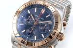 Chronomat B01 44mm SS/RG TF 1:1 Best Edition Blue Dial RG Bezel on SS/RG Bracelet A7750 - Image 3