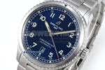 Navitimer Aviator 8 SS TF 1:1 Best Edition Blue Dial on SS Bracelet A2824 - Image 3