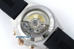 Chronomat B01 42mm SS TF 1:1 Best Edition Silver Dial on Black Rubber Strap A7750 V2 - Image 8