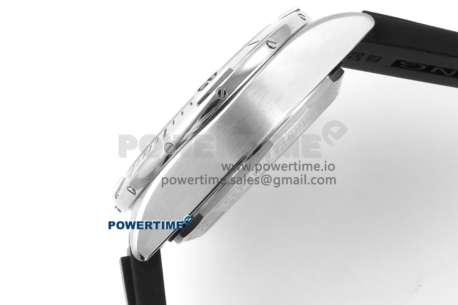Chronomat B01 42mm SS TF 1:1 Best Edition RG/Black Dial on Black Rubber Strap A7750 V2 - Image 15