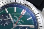 Chronomat B01 42mm SS TF 1:1 Best Edition Green/Black Dial on Black Rubber Strap A7750 V2 - Image 4