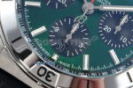 Chronomat B01 42mm SS TF 1:1 Best Edition Green/Black Dial on Black Rubber Strap A7750 V2 - Image 5
