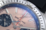 Chronomat B01 42mm SS TF 1:1 Best Edition RG/Black Dial on Black Rubber Strap A7750 V2 - Image 4