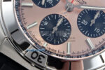Chronomat B01 42mm SS TF 1:1 Best Edition RG/Black Dial on Black Rubber Strap A7750 V2 - Image 5