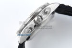 Chronomat B01 42mm SS TF 1:1 Best Edition Silver/Black Dial on Black Rouleaux Strap A7750 V2 - Image 7