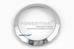 Chronomat B01 42mm SS/RG TF 1:1 Best Edition Brown Dial on Black Rouleaux Strap A7750 V2 - Image 11