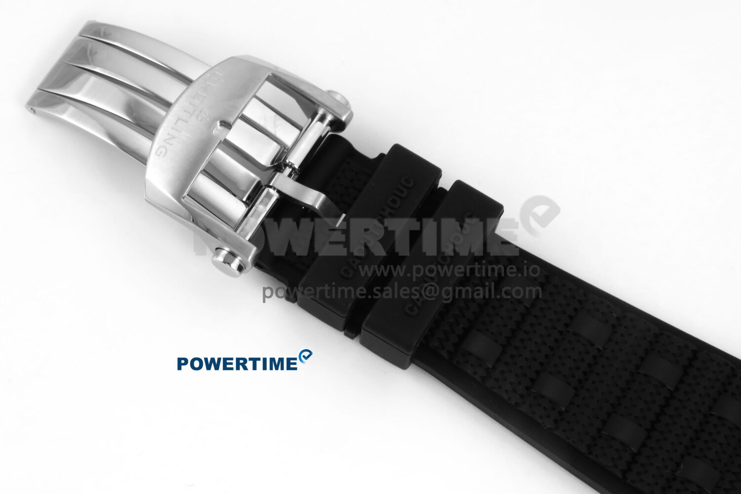 Chronomat B01 42mm SS/RG TF 1:1 Best Edition Brown Dial on Black Rouleaux Strap A7750 V2 - Image 13