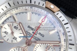 Chronomat B01 42mm SS TF 1:1 Best Edition Silver Dial on Black Rouleaux Strap A7750 V2 - Image 4