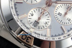 Chronomat B01 42mm SS TF 1:1 Best Edition Silver Dial on Black Rouleaux Strap A7750 V2 - Image 5