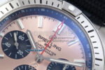 Chronomat B01 42mm SS TF 1:1 Best Edition RG/Black Dial on Black Rouleaux Strap A7750 V2 - Image 4