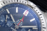 Chronomat B01 42mm SS TF 1:1 Best Edition Blue Dial on Black Rouleaux Strap A7750 V2 - Image 4
