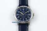 Navitimer 8 Automatic 41mm SS TF 1:1 Best Edition Blue Dial on Blue Leather Strap A2824