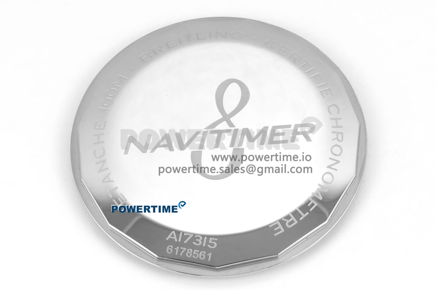 Navitimer 8 Automatic 41mm SS TF 1:1 Best Edition Blue Dial on Blue Leather Strap A2824 - Image 11