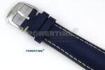 Navitimer 8 Automatic 41mm SS TF 1:1 Best Edition Blue Dial on Blue Leather Strap A2824 - Image 13
