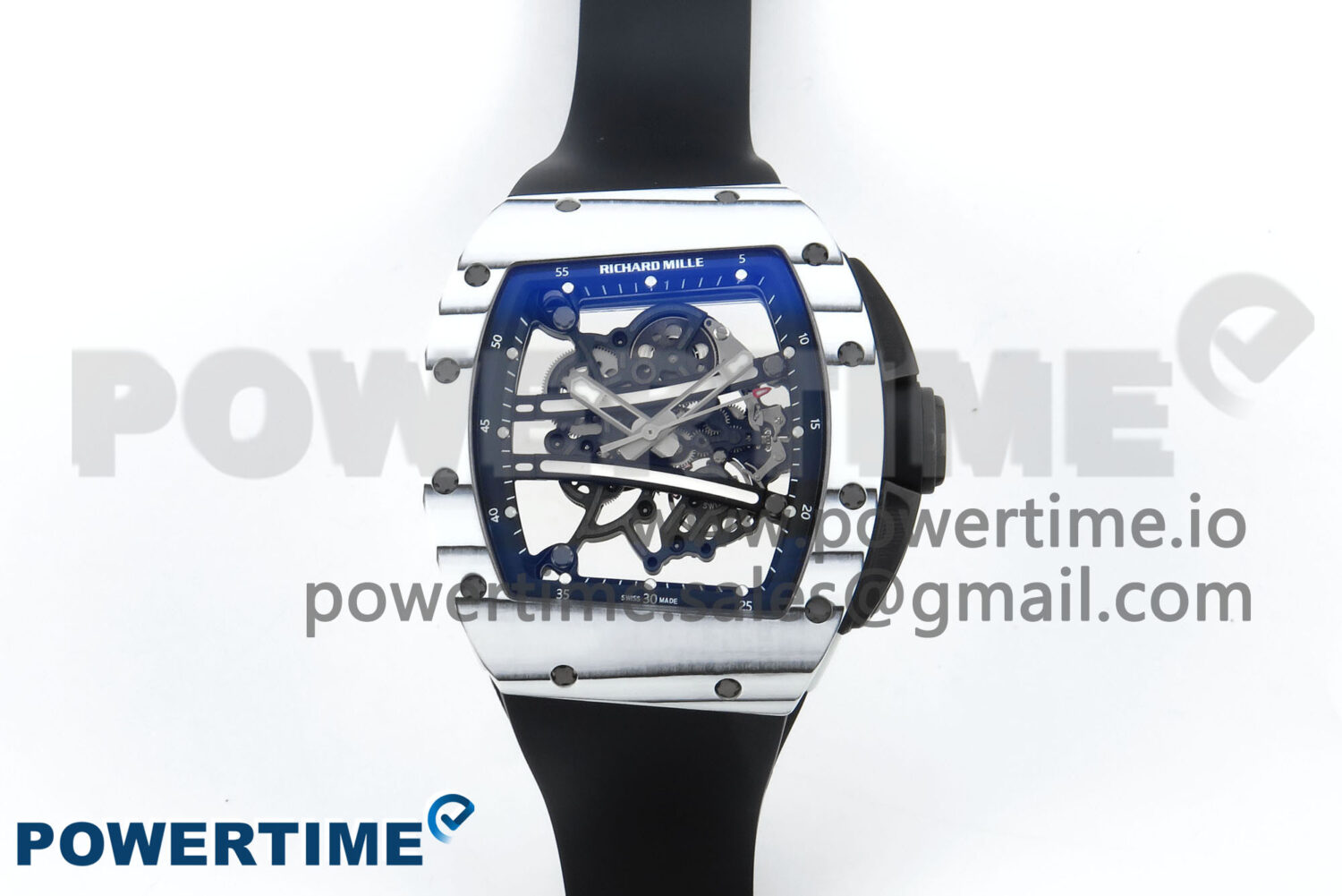 RM 61-01 Yohan Blake NTPT ZF 1:1 Best Edition on White Rubber Strap RMUL2 Super Clone - Image 1