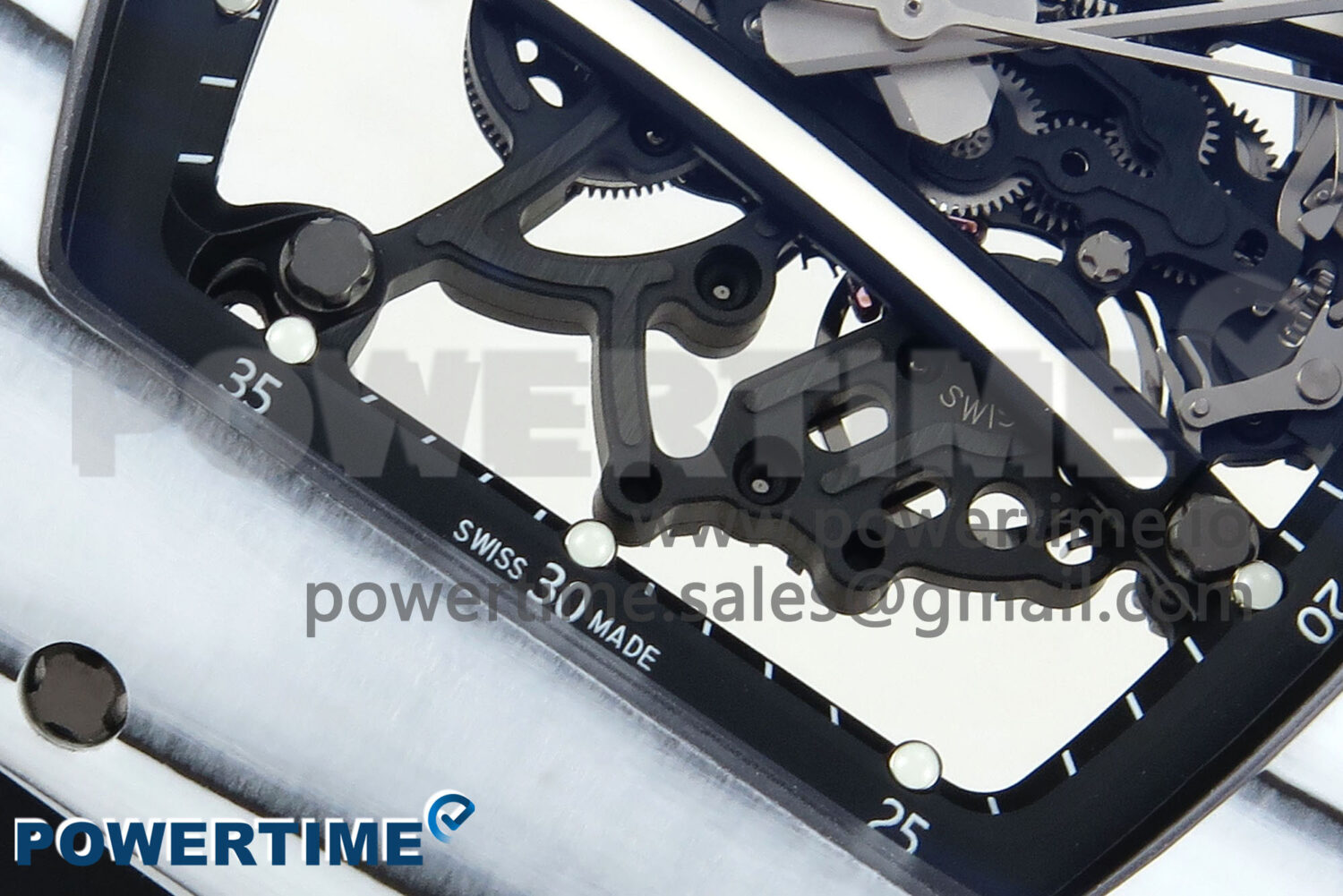 RM 61-01 Yohan Blake NTPT ZF 1:1 Best Edition on White Rubber Strap RMUL2 Super Clone - Image 5