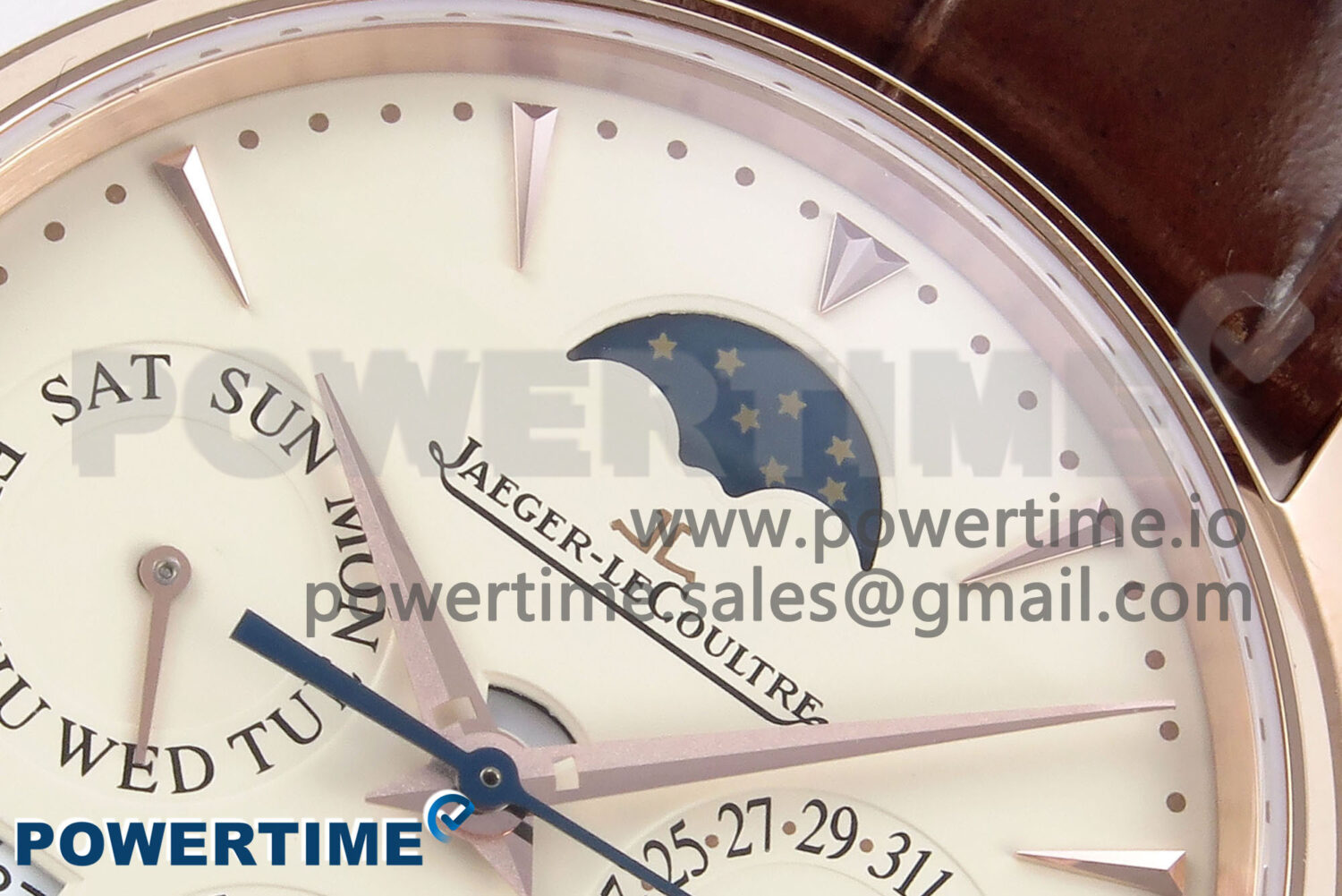 Master Ultra Thin Pert RG VRF 1:1 Best Edition White Dial on Brown Leather Strap MY9015 Mod - Image 4