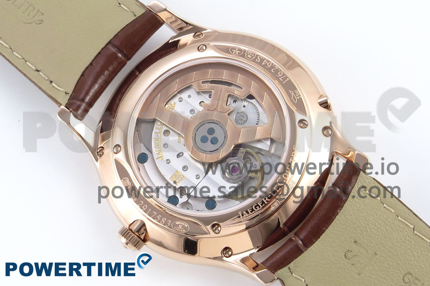 Master Ultra Thin Pert RG VRF 1:1 Best Edition White Dial on Brown Leather Strap MY9015 Mod - Image 8